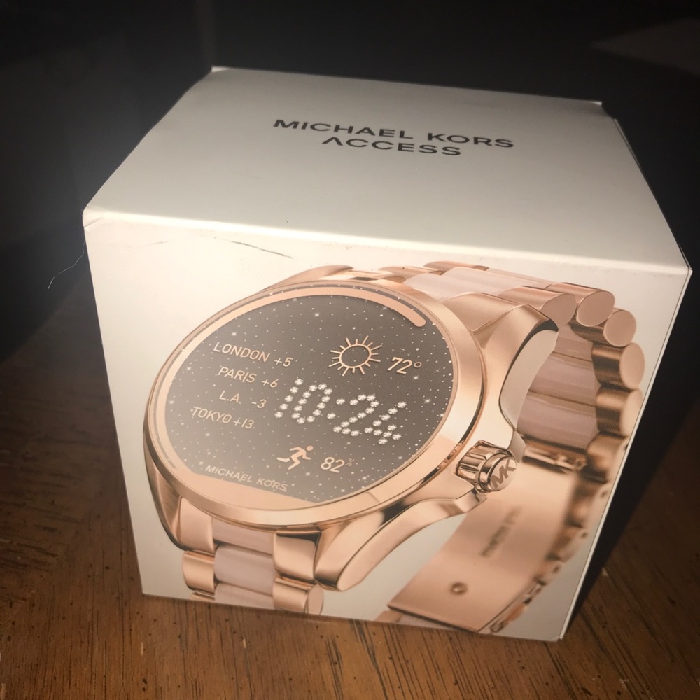 Rose Gold MK Bradshaw Smartwatch